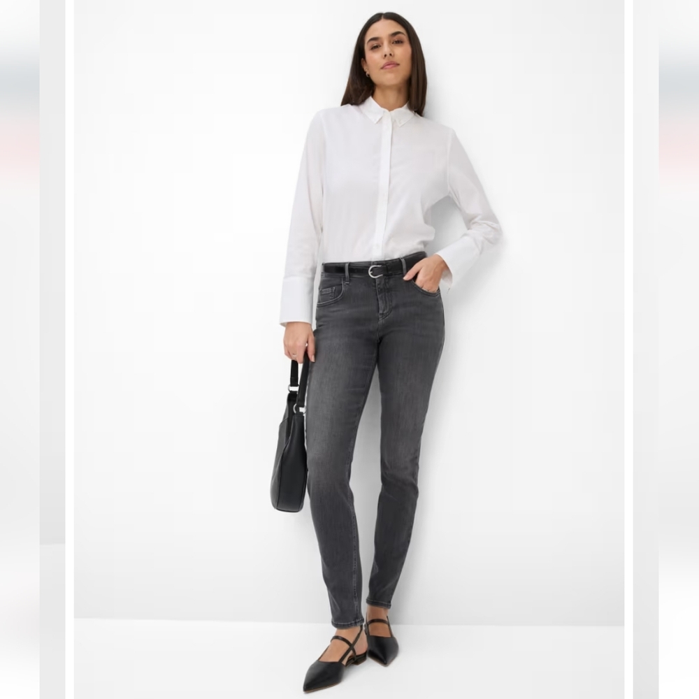 Brax Shakira Slim Fit 27 Med Grey